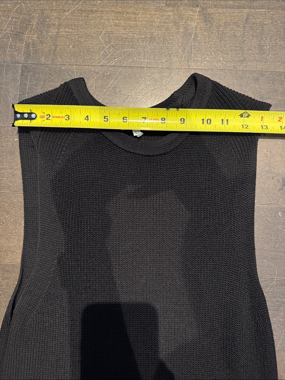 Aritzia | Wilfred Palmier Sleeveless Tunic Sweater Vest Black | US M - Picture 16 of 16